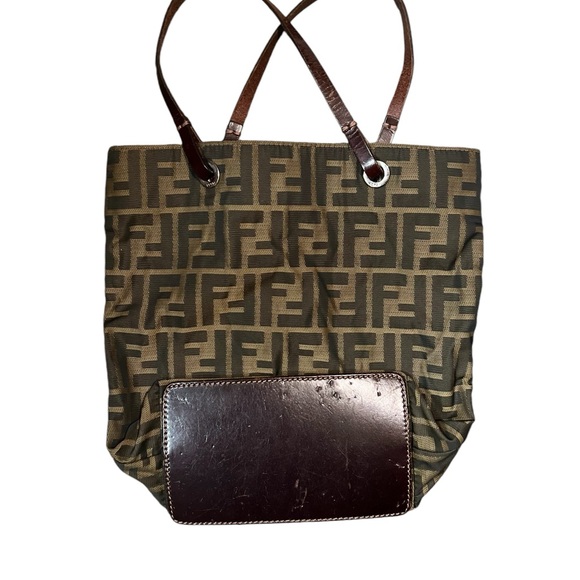 ‼️SOLD ‼️FENDI Zucca FF Top Handle Bag Vintage - PRE OWNED‼️SOLD‼️ - Picture 8 of 8